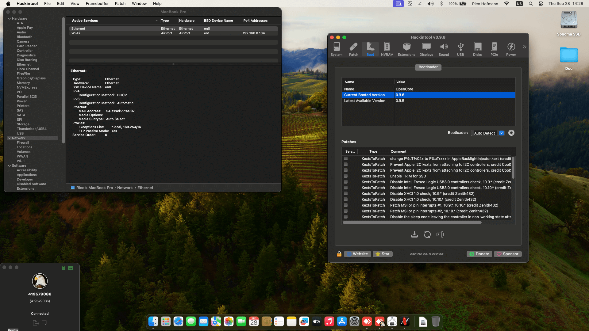Lenovo Thinkpad T470 Touchscreen [KabyLake + Intel HD 620 + PS2 SMBUS]   OpenCore 1